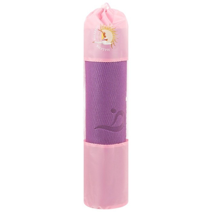 Чехол для йога-коврика Sangh Sun, цвет розовый