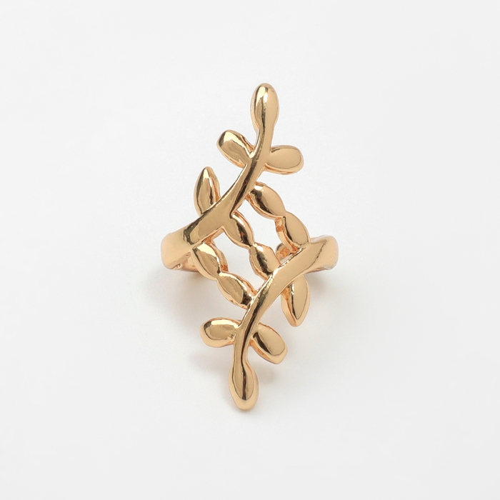 Набор серьги и каффы 4 шт &laquo;Нежность&raquo; композиция, цвет золото