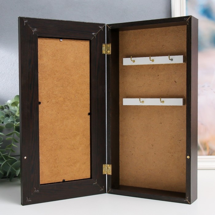 Ключница Ключница "Ангел" 16х31 см венге МИКС