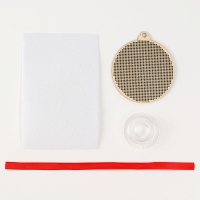 Вышивка бисером на деревянной подвеске на новый год «Змея», новогодний набор для творчества, символ года 2025 Вышивка бисером на деревянной подвеске на новый год «Змея», новогодний набор для творчества, символ года 2025