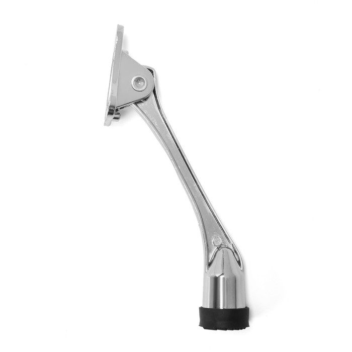 Фиксатор дверной LOCKLAND, Фиксатор дверной LOCKLAND, "козья ножка", цвет хром