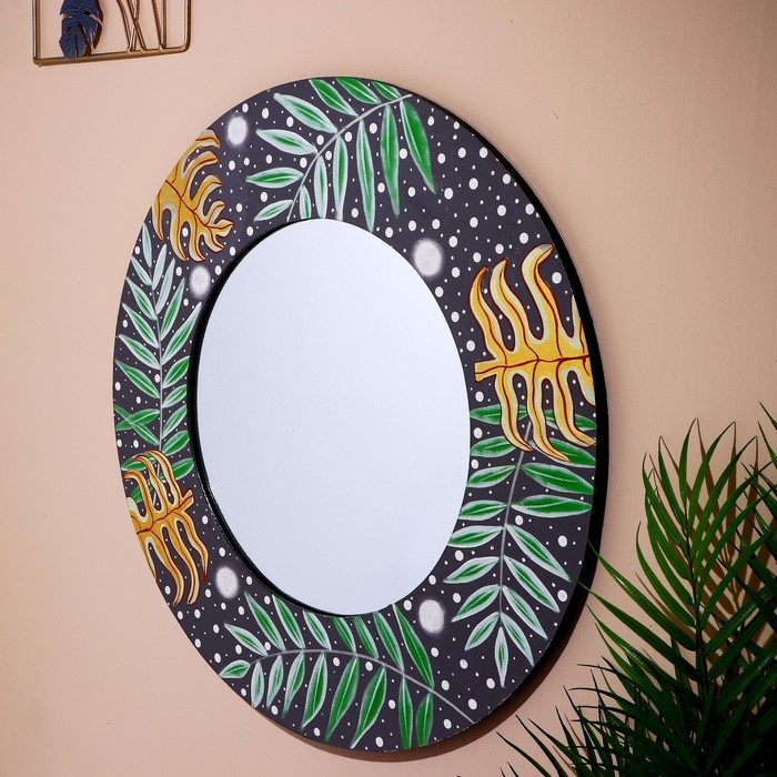 Зеркало 60 см, дерево Зеркало 60 см, дерево