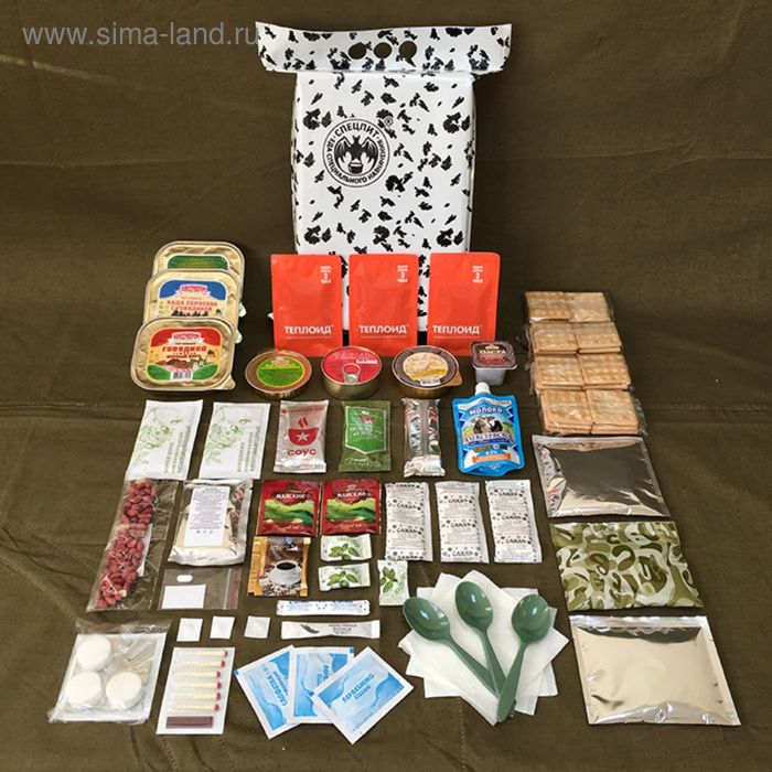 Сухой паек &laquo;СпецПит&raquo; Зимний (ИРП-Зс), на 1 сутки и более, 2,3 кг