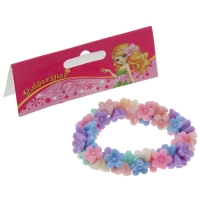 Браслет детский &laquo;Выбражулька&raquo; цветов букетик, цветной