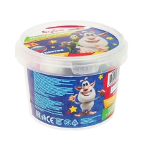 Тесто для лепки в ведре &laquo;Буба&raquo;, 12 цв.