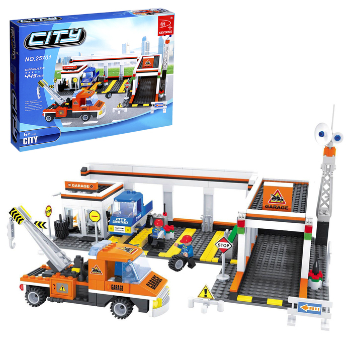 Конструктор &laquo;Автосервис&raquo;, 443 детали