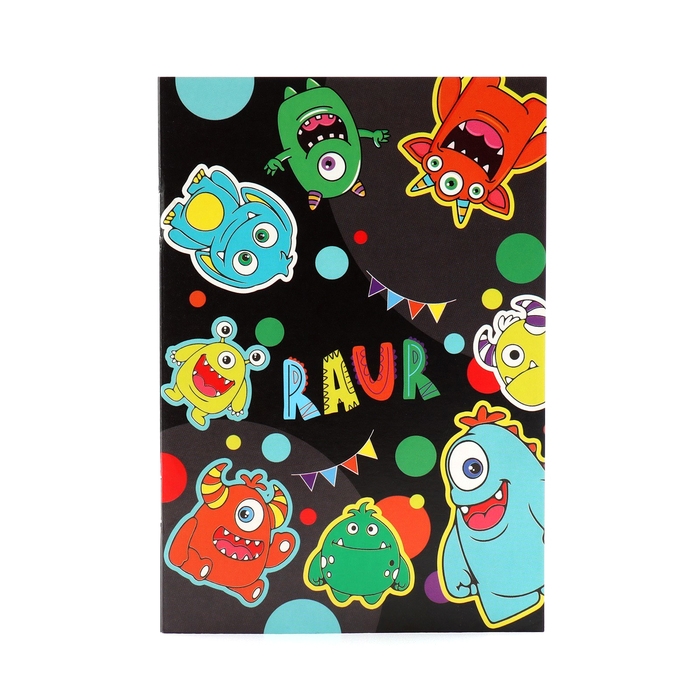 Детский рюкзак с блокнотом &laquo;Монстрики&raquo;, 23х20,5 см