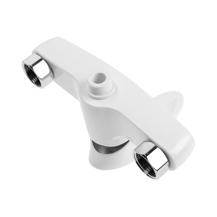 Смеситель для душа ZEIN Z3670, однорычажный, без душевого набора, белый Смеситель для душа ZEIN Z3670, однорычажный, без душевого набора, белый