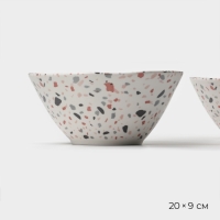 Набор салатников фарфоровых Magistro Terazzo, 1,4 л, 20&times;9 см, 2 шт