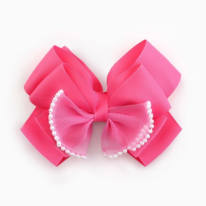 Выпускной.Бант для волос на заколке, 11 см, Кошечка Мари Выпускной.Бант для волос на заколке, 11 см, Кошечка Мари