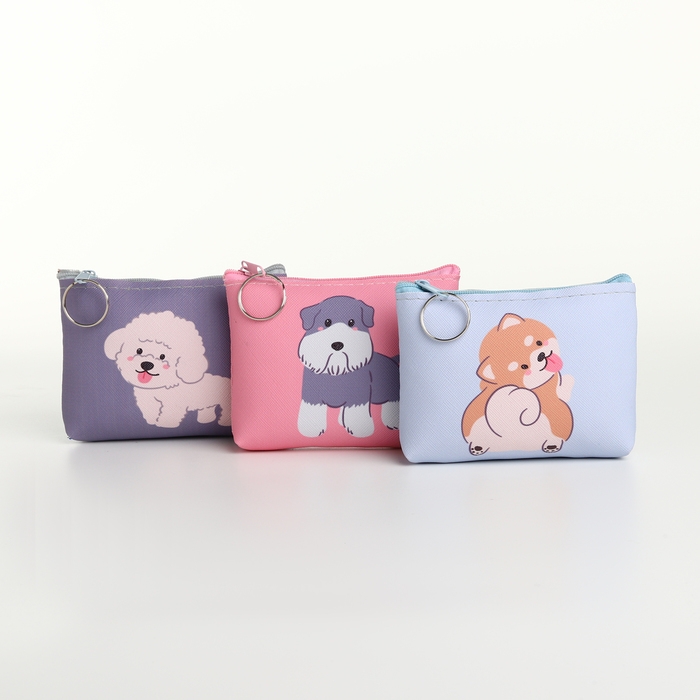 Кошелёк детский на молнии &laquo;Выбражулька&raquo;, цвет МИКС