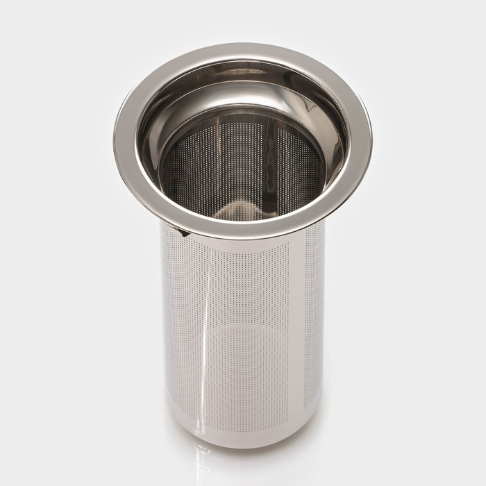 Чайник стеклянный заварочный с металлическим ситом Magistro &laquo;Созидание&raquo;, 1 л