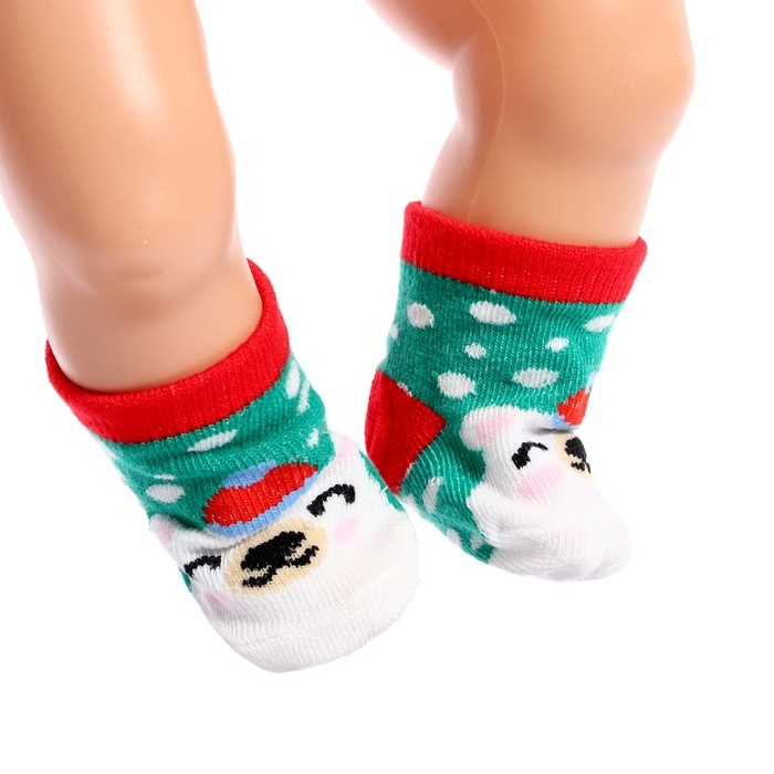 Аксессуары для кукол &laquo;Мишка&raquo;, носочки