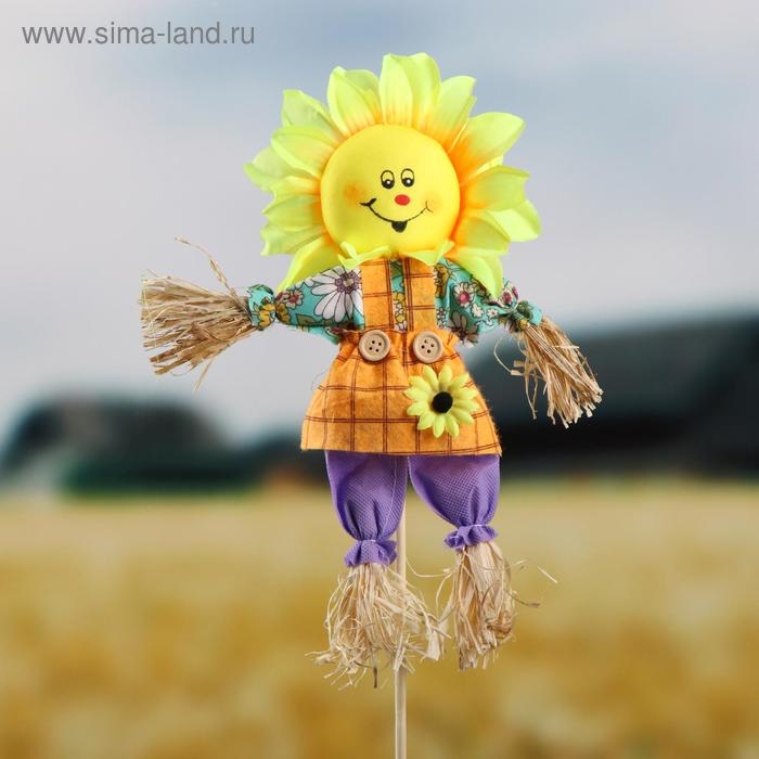 Огородное пугало «Солнце», h = 50 см, МИКС, Greengo Огородное пугало «Солнце», h = 50 см, МИКС, Greengo