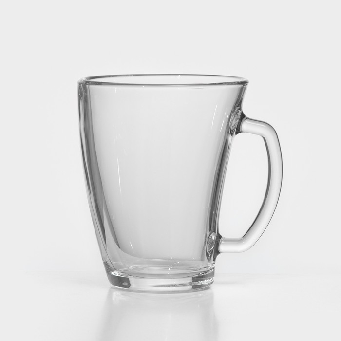 Кружка стеклянная &laquo;Шейп&raquo;, 320 мл