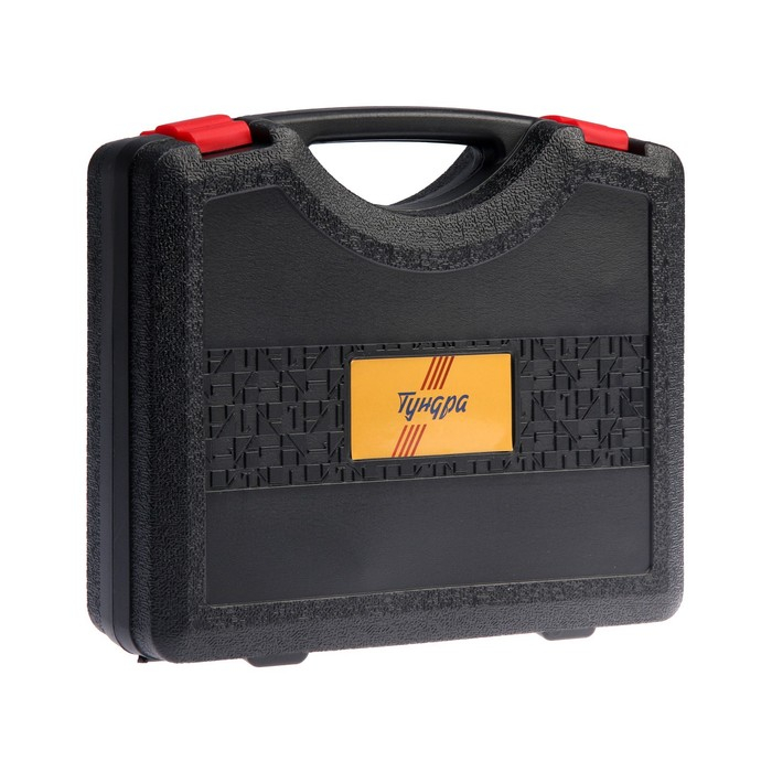 Набор инструментов в кейсе ТУНДРА, универсальный, 15 предметов