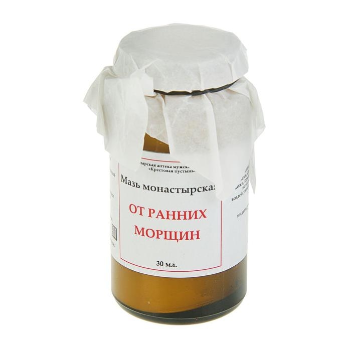 Мазь «Монастырская» от ранних морщин, 30 мл Мазь «Монастырская» от ранних морщин, 30 мл