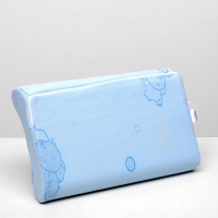 Подушка ортопедическая НТ-ПС-01, для детей, 40x25 см, валики 7/8 см Подушка ортопедическая НТ-ПС-01, для детей, 40x25 см, валики 7/8 см