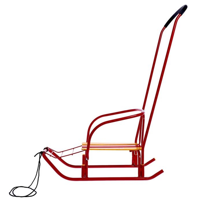 Санки &laquo;Ветерок 7&raquo;, цвет алый