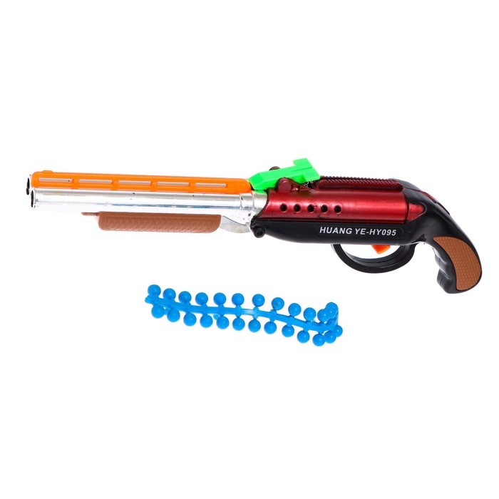 Детское оружие Ружьё пневматическое «Двустволка», стреляет силиконовыми пулями, цвета МИКС Детское оружие Ружьё пневматическое «Двустволка», стреляет силиконовыми пулями, цвета МИКС