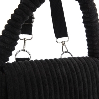 Сумка молодёжная на магните, цвет чёрный Сумка молодёжная на магните, цвет чёрный