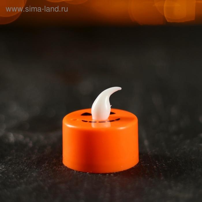 Свеча светодиодная «Хэллоуин», виды МИКС Свеча светодиодная «Хэллоуин», виды МИКС