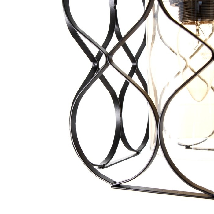 Светильник BayerLux "Инфинити" 3хE27 40Вт черный 40х40х100 см