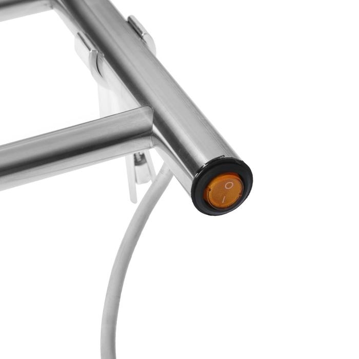 Полотенцесушитель электрический ТЕРА Полотенцесушитель электрический ТЕРА "Классика", 500х800 мм, 6 перекладин