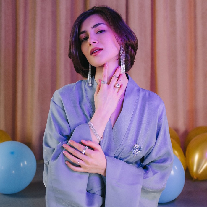 Браслет со стразами &laquo;Сияй&raquo; 2 ряда, цвет белый в серебре, 18 см