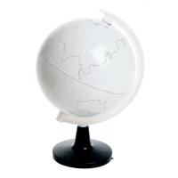 Обучающий набор &laquo;Глобус-раскраска&raquo;, изучаем достопримечательности