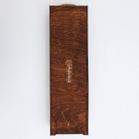 Ящик для вина Adelica &laquo;Пьемонт&raquo;, 34&times;10,5&times;10,2 см, цвет тёмный шоколад