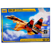 Сборная модель-самолёт &laquo;Российский сверх манёвренный истребитель Су-37&raquo;, Звезда, 1:72, (7241)