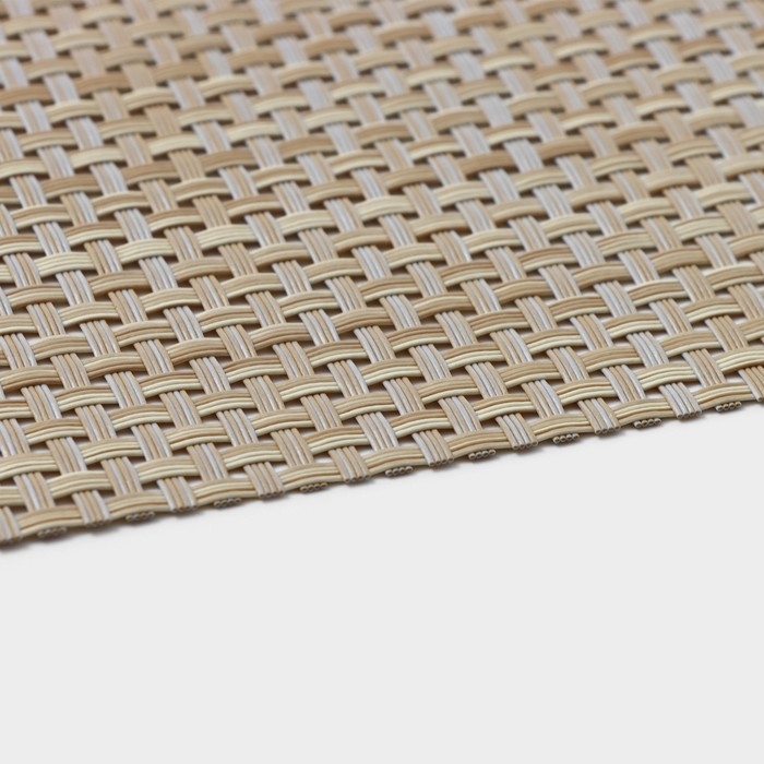 Салфетка сервировочная на стол Доляна &laquo;Классика&raquo;, 45&times;30 см, цвет коричнево-бежевый