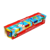 Краски пальчиковые, набор 4 цвета по 35 мл, ErichKrause ArtBerry премиум, гелевые, с Алоэ Вера, картонная упаковка Краски пальчиковые, набор 4 цвета по 35 мл, ErichKrause ArtBerry премиум, гелевые, с Алоэ Вера, картонная упаковка