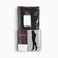 Колготки женские, из микрофибры с термоэффектом, цвет чёрный, размер 3