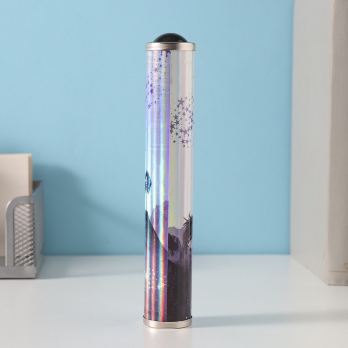 Калейдоскоп "Единорог и северное сияние" 17х3х3 см