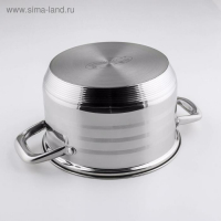 Кастрюля &laquo;Элис&raquo;, 3.5 л, d=20 см, капсульное дно, индукция