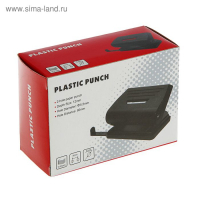 Дырокол с линейкой 20 листов, Dolce Costo, синий