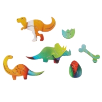 Пазл деревянный фигурный «Трицератопс», 61 элементов Пазл деревянный фигурный «Трицератопс», 61 элементов