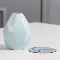 Ваза для цветов и подставка &laquo;You are beauty&raquo;, 9 х 7 х 7 см, 100 мл.