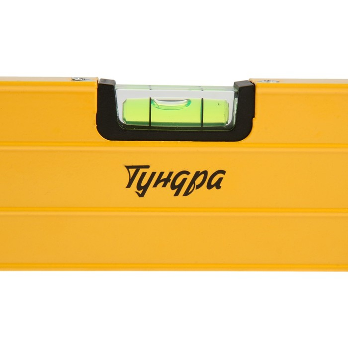 Уровень алюминиевый ТУНДРА, 3 глазка (1 поворотный глазок), 400 мм