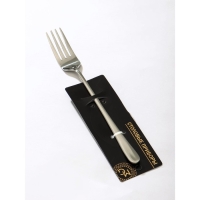 Вилка столовая из нержавеющей стали Magistro Elegance, 21&times;2,5 см, на подвесе, толщина 2 мм, цвет серебряный