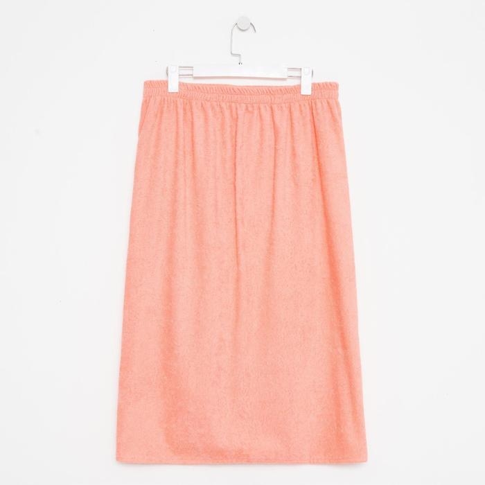 Килт женский для бани и сауны , цвет персиковый вышивка Снежинки, размер 80х150±2 см, махра 300г/м 100% хлопок Килт женский для бани и сауны , цвет персиковый вышивка Снежинки, размер 80х150±2 см, махра 300г/м 100% хлопок