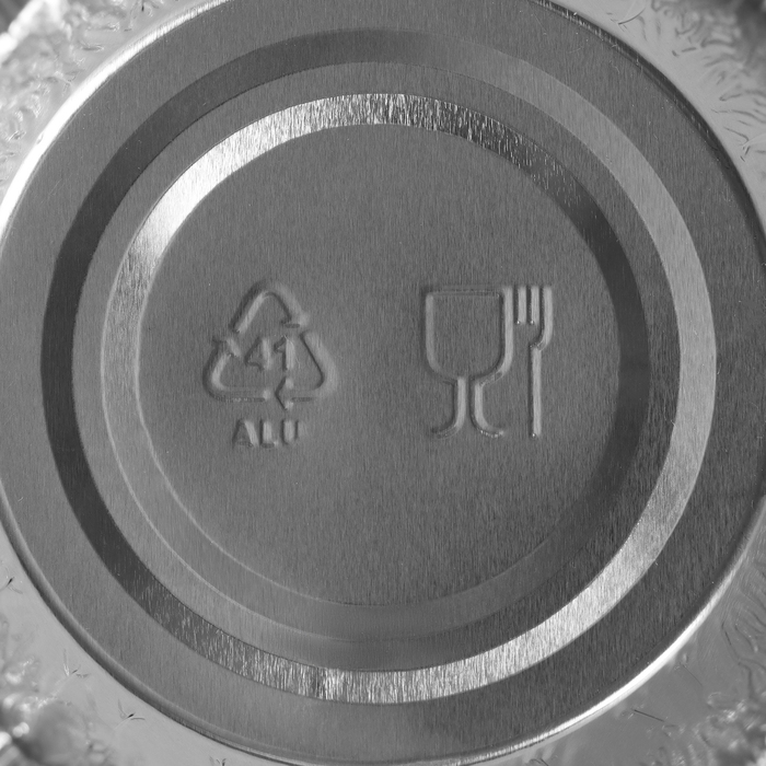 Набор форм из фольги для запекания и выпечки Доляна, 135 мл, d=8,5 см, 6 шт