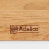 Доска-тарелка для подачи стейка Adelica, 28&times;22&times;1,8 см, берёза