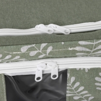 Кофр для хранения вещей Доляна Leaves, 39&times;29&times;20 см, 24 литра, цвет зелёный