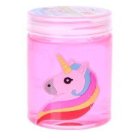 Лизун - слайм &laquo;Единорог&raquo;, твёрдый, цвета МИКС