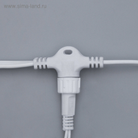 Гирлянда &laquo;Занавес&raquo; 2 &times; 3 м, IP44, УМС, белая нить, 760 SMD-LED, свечение белое, 220 В