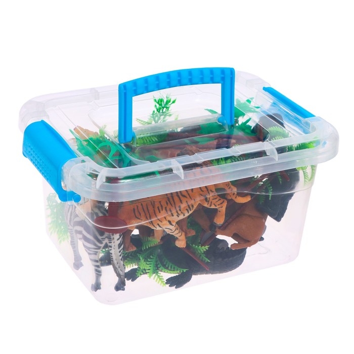 Набор животных &laquo;Зоопарк&raquo;, с ковром