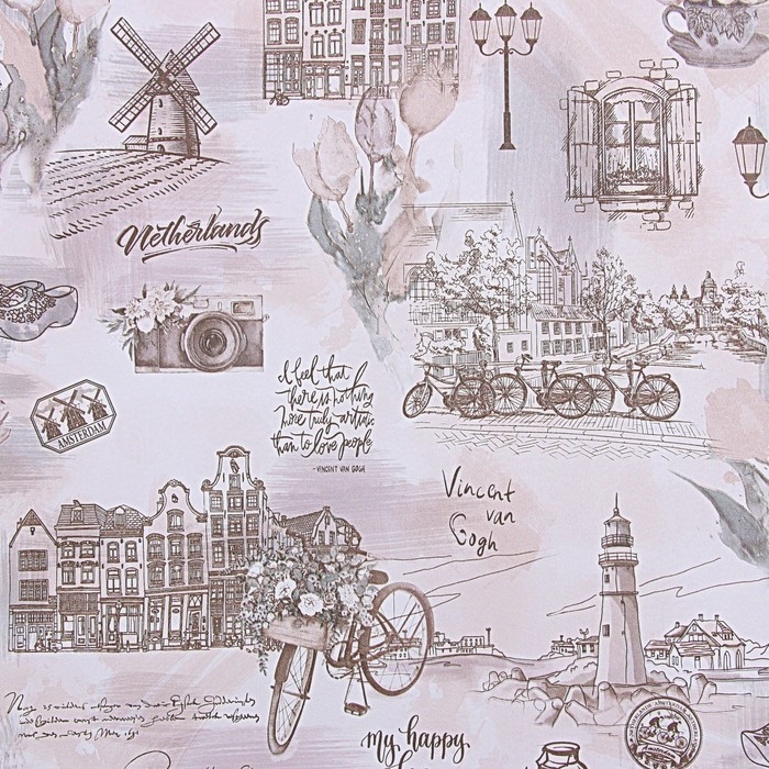 Обои Бумажные Обои Бумажные "Гомельобои" Винсент 61, 0,53х10,05м